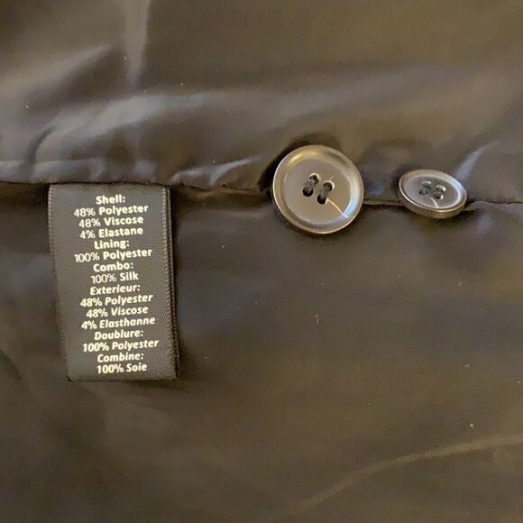 đ
șnwot Elizabeth and JamesâSammi tuxedo blazer sz 6 - Picture 5 of 6
